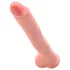King Cock - голям дилдо с тестиси - 35см - натурален