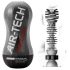 TENGA Air-Tech Squeeze Strong - черен вакуумен мастурбатор
