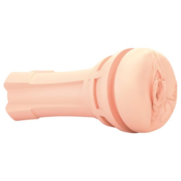 mystim OPUS Mica - реалистична вагина мастурбатор - натурален/черен