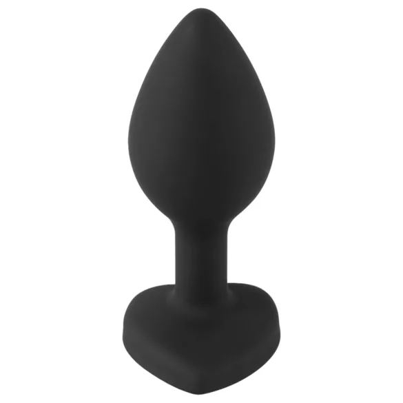 You2Toys - анален разширител - с бял камък - черен