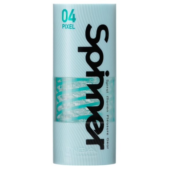 TENGA Spinner Pixel - прозрачен мастурбатор