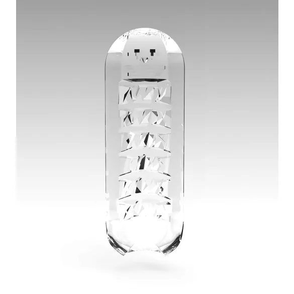 TENGA Spinner Brick - мастурбатор за мъже - прозрачен