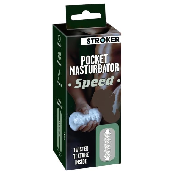 STROKER Speed - масажор-простат симулатор (прозрачен)