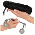 You2Toys Бондаж анален плъг (149g) + БДСМ въже (10m)
