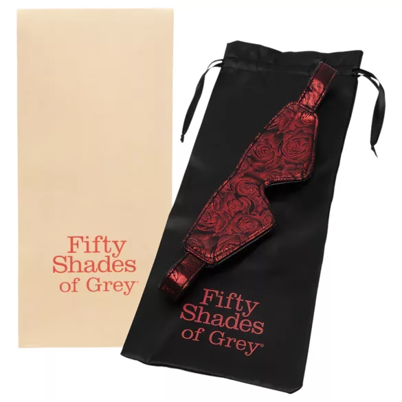 Fifty Shades of Grey - маска за очи - черно-червена