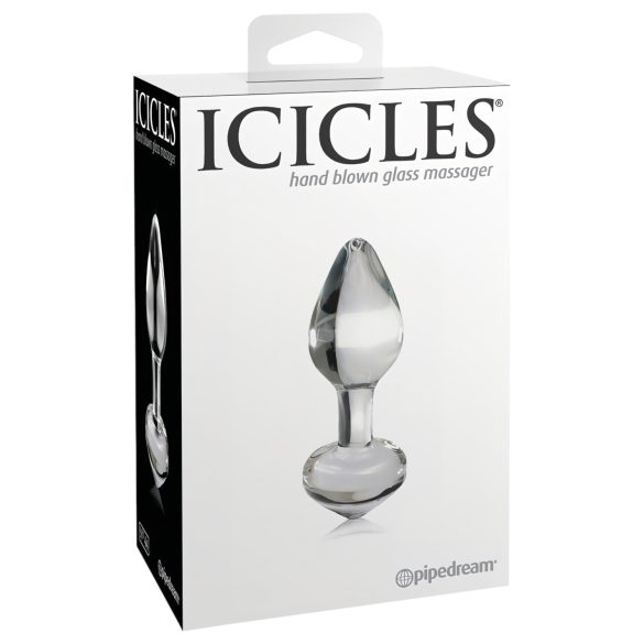 Icicles No. 44 - анален бът плъг стъкло конусовиден прозрачен