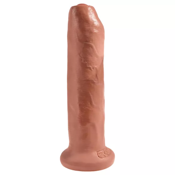 King Cock 7 - реалистично дилдо - 18 см - тъмно естествен цвят