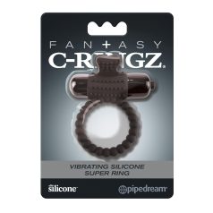   Pipedream Fantasy C-Ringz - вибриращ пенис ринг - черен