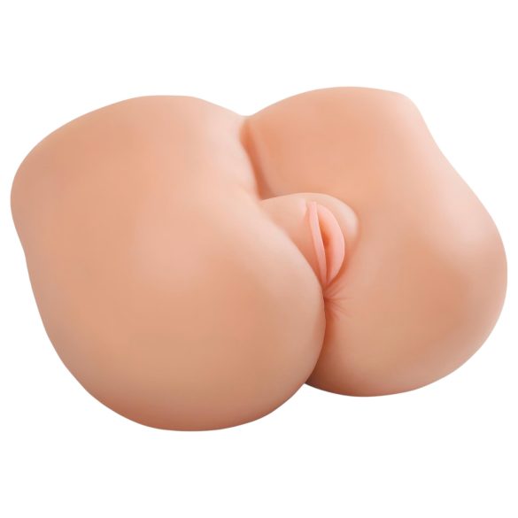 Fuck Me Silly Petite - вагина и дупе мастурбатор - натурален цвят