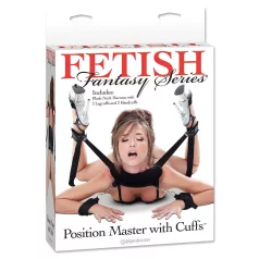   Fetish Position Master - BDSM комплект за връзване - черен
