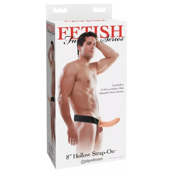 Fetish Fantasy - страп-он кухо дилдо - телесен цвят