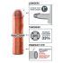 X-TENSION Perfect 1 - удължител за пенис - реалистичен - 17,7 см - телесен