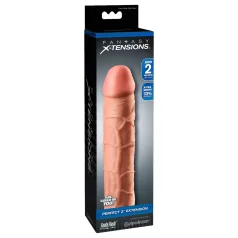   Pipedream - X-TENSION Perfect 2 - реалистичен пенис удължител (20,3 см, телесен цвят)