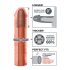 X-TENSION Mega 3 - реалистичен пенис ръкав (22,8 см) - натурален