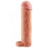 X-TENSION Perfect 2 - пенисна обвивка с ринг (19 см) - натурален
