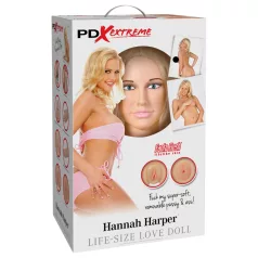   Pipedream Hannah Harper - надуваема кукла в реален размер - 3D лице