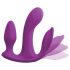3Some пълно блаженство - аку, радио троен вибратор (лилав)