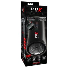   PDX Moto Blower - мастурбатор с вакуум и вибрация - черен