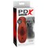 PDX Double Stroker - 2в1 реалистичен мастурбатор (кафяв)