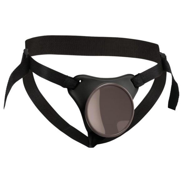 King Cock Elite - страпон с колан - удобен хастар - кафяв