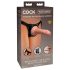 King Cock Elite Beginner's - прикрепващ се пенис за начинаещи (естествен цвят)