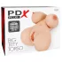 PDX Big Titty - реалистичен торс с големи гърди - телесен цвят
