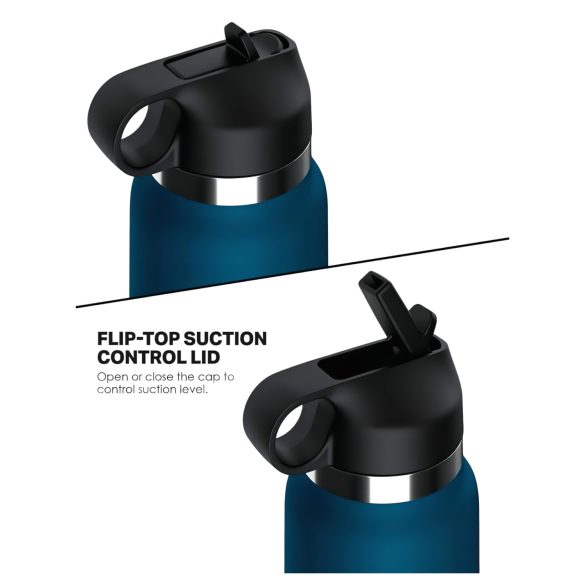 Fuck Flask Private Pleaser - мастурбатор вагина - бутилка - синьо-кафяво