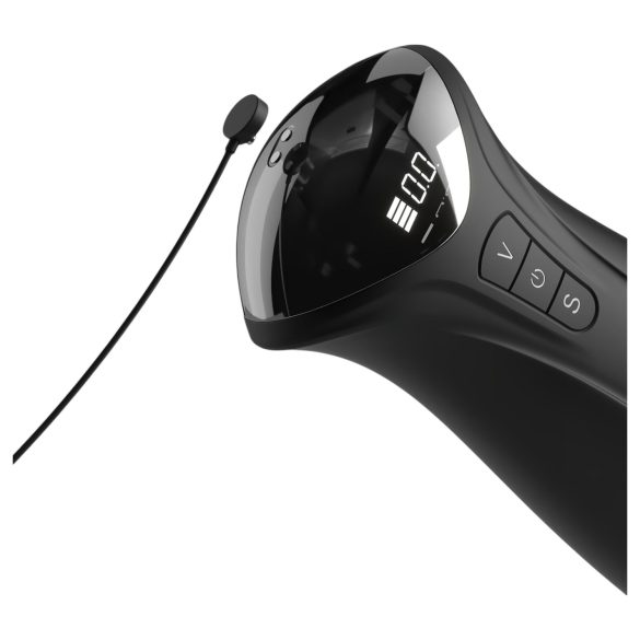 PDX Elite - мастурбатор с вакуум и вибрация - черен