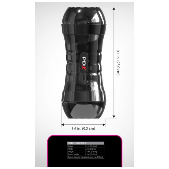 PDX Extreme - мастурбатор вагина с реалистично усещане - XXL, телесен цвят