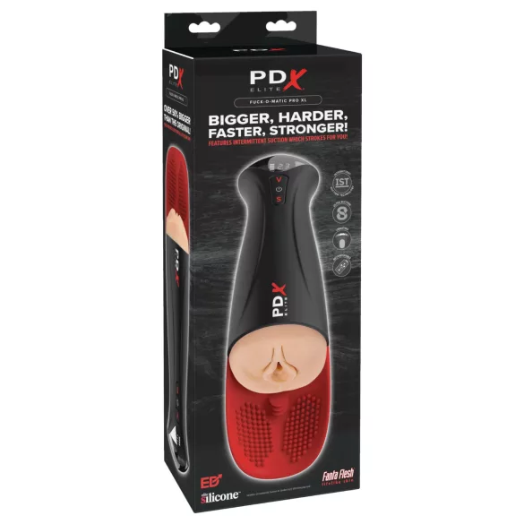 PDX Elite Fuck-O-Matic Pro XL автоматичен смукателен мастурбатор - черен