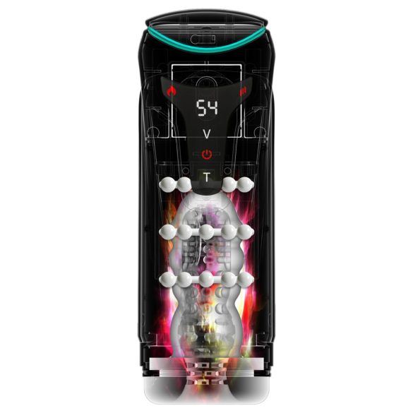 PDX Elite Moto-Bator Pro - автоматичен мастурбатор с мъниста и подгряване