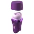 Fantasy For Her Lush Kiss Plush - вакуумен клиторен стимулатор с езиче (лилав)