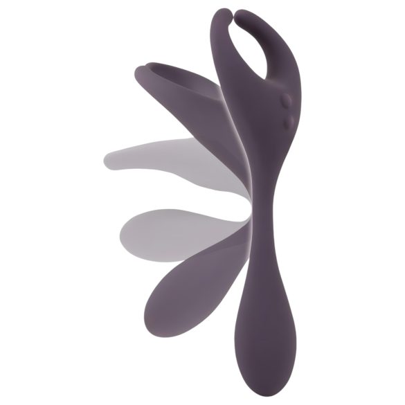 Couples Choice - вибратор за двойки с 2 мотора, акумулаторен, лилав