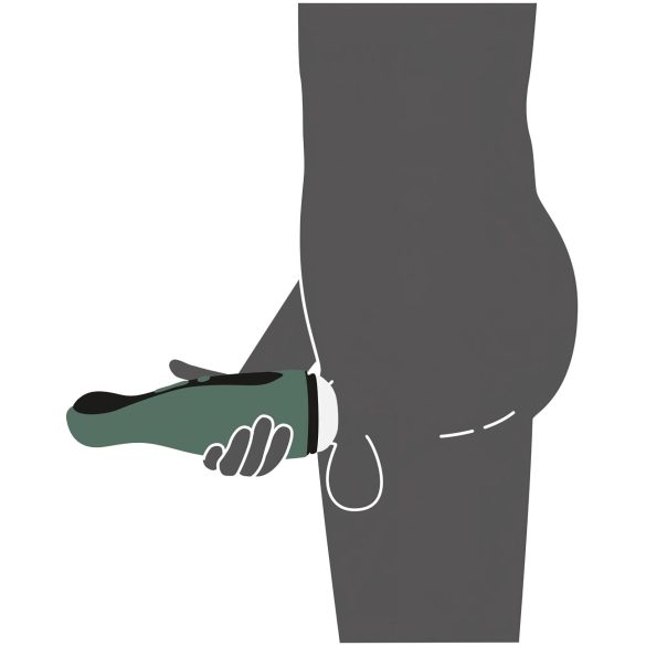 Rebel - мастурбатор с вакуум и вибрация - акумулаторен