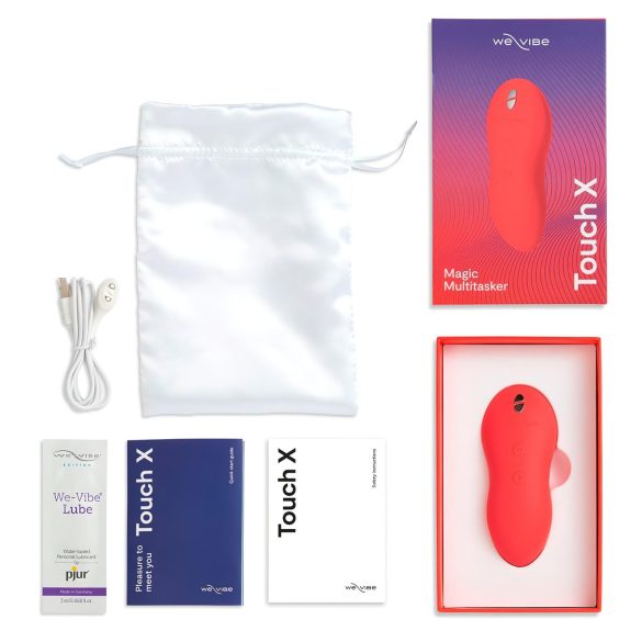 We-Vibe Touch X - презареждащ се вибратор за клитор - водоустойчив - корал