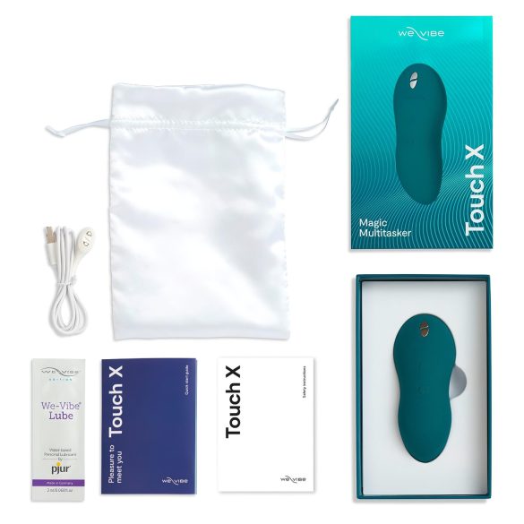 We-Vibe Touch X - вибратор за клитор, презареждащ се, водоустойчив - зелен