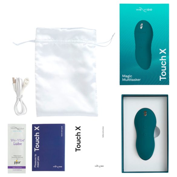 We-Vibe Touch X - вибратор за клитор, презареждащ се, водоустойчив - зелен