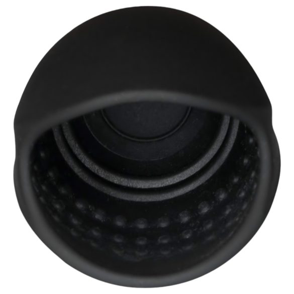 Rebel - вибратор за главичка с дилатор - черен