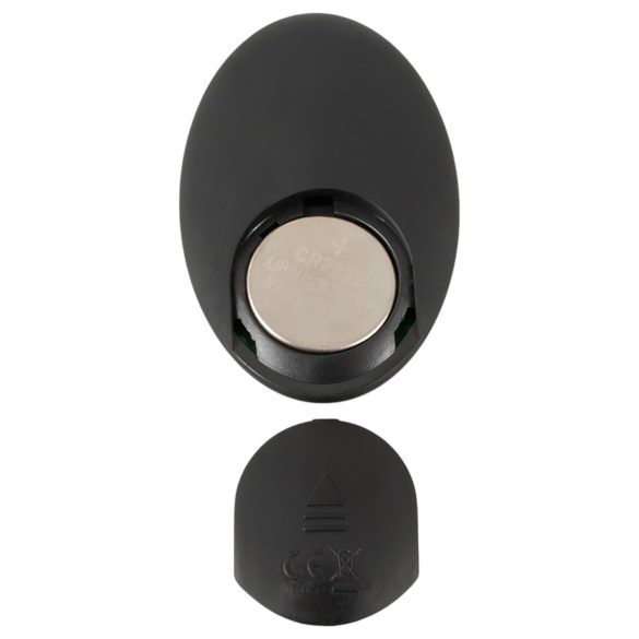 Rebel - вибратор за простата с дистанционно и акумулатор - черен