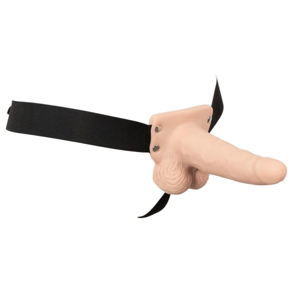 You2Toys - страпон вибратор с кух корпус - естествен цвят