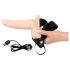 You2Toys Strap-on - кух вибратор, който се закопчава (естествен цвят)