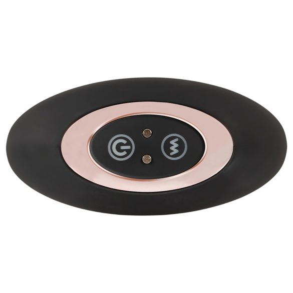 ANOS - анален вибратор с дистанционно - черен