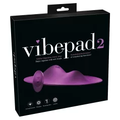   VibePad 2 - вибриращ орален вибратор възглавница - лилав