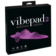   VibePad 2 - вибриращ орален вибратор възглавница - лилав