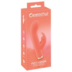   You2Toys peachy! мини заек - акумулаторен, вибратор с форма на зайче (праскова)