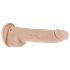 Naked Addiction Thrusting 9 - тласкащ вибратор - естествен (23см)