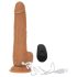 Naked Addiction Тласък 9 - тласкащ вибратор - тъмен (23см)