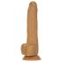 Naked Addiction Тласък 9 - тласкащ вибратор - тъмен (23см)