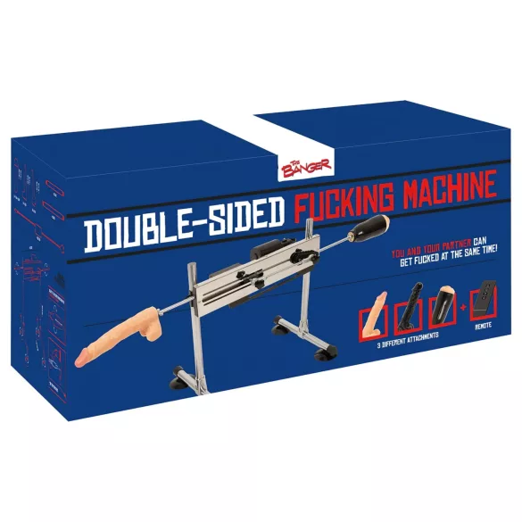 The Banger Fucking Machine - двойна секс машина - 2 дилда и 1 вагина