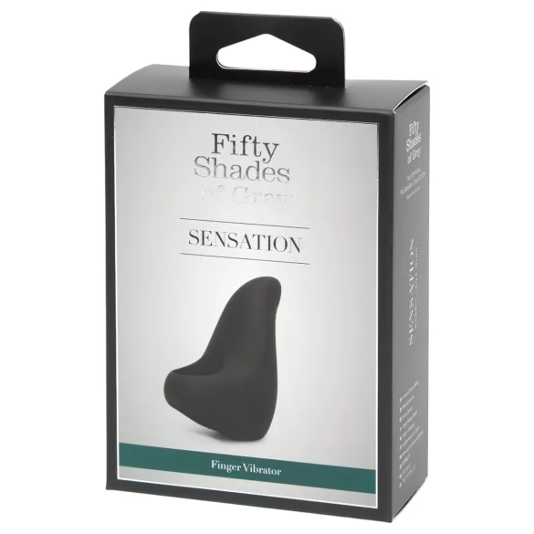 Fifty Shades of Grey - вибратор за пръст - черен